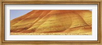 Natural pattern on a hill, Painted Hills, Oregon Fine Art Print