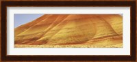 Natural pattern on a hill, Painted Hills, Oregon Fine Art Print