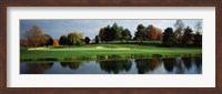 Pond in a golf course, Westwood Golf Course, Vienna, Fairfax County, Virginia, USA Fine Art Print