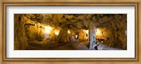 Interiors of a prehistoric cave, Karain Cave, Ciglik, Antalya, Turkey Fine Art Print
