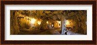 Interiors of a prehistoric cave, Karain Cave, Ciglik, Antalya, Turkey Fine Art Print
