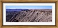 High angle view of a canyon, Fish River Canyon, Namibia Fine Art Print