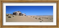 Abandoned house in a mining town, Kolmanskop, Namib desert, Karas Region, Namibia Fine Art Print