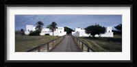 Lodge, Fort Namutoni, Etosha National Park, Kunene Region, Namibia Fine Art Print