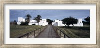 Lodge, Fort Namutoni, Etosha National Park, Kunene Region, Namibia Fine Art Print