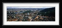 Aerial view of Prague, Czech Republic Fine Art Print
