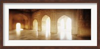 Interiors of a hall, Agra Fort, Agra, Uttar Pradesh, India Fine Art Print