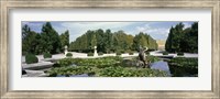 Fountain at a palace, Schonbrunn Palace, Vienna, Austria Fine Art Print