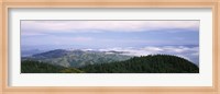 View of San Francisco from Mt Tamalpais, Marin County, California, USA Fine Art Print