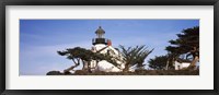 Low angle view of a lighthouse, Point Pinos Lighthouse, Pacific Grove, California Fine Art Print