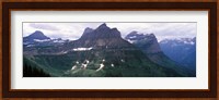 Mountain range, US Glacier National Park, Montana, USA Fine Art Print