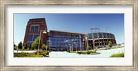 Facade of a stadium, Lambeau Field, Green Bay, Wisconsin, USA Fine Art Print