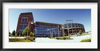 Facade of a stadium, Lambeau Field, Green Bay, Wisconsin, USA Fine Art Print