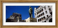 Statue of Jan Hendrik Hofmeyr at a town square, Church Square, Cape Town, Western Cape Province, South Africa Fine Art Print