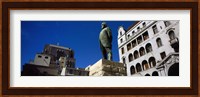 Statue of Jan Hendrik Hofmeyr at a town square, Church Square, Cape Town, Western Cape Province, South Africa Fine Art Print