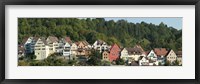 Buildings in a city, Horb am Neckar, Northern Black Forest Region, Baden-Wurttemberg, Germany Fine Art Print