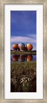 Hot Air Balloon Rodeo, Steamboat Springs, Colorado (vertical) Fine Art Print