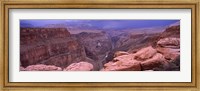 Toroweap Overlook with River, North Rim, Grand Canyon National Park, Arizona, USA Fine Art Print