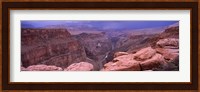 Toroweap Overlook with River, North Rim, Grand Canyon National Park, Arizona, USA Fine Art Print