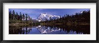 Mt Shuksan Reflection at Picture Lake, North Cascades National Park Fine Art Print