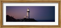 Lighthouse at dusk, Broyn Bay Light House, New South Wales, Australia Fine Art Print
