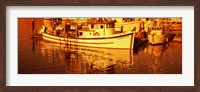 Fishing boats in the bay, Morro Bay, San Luis Obispo County, California (horizontal) Fine Art Print