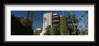 Trees in front of a hotel, Beverly Hills Hotel, Beverly Hills, Los Angeles County, California, USA Fine Art Print