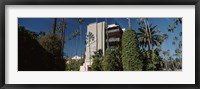 Trees in front of a hotel, Beverly Hills Hotel, Beverly Hills, Los Angeles County, California, USA Fine Art Print