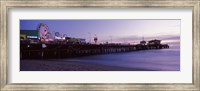 Santa Monica Pier Ferris Wheel, Santa Monica, California Fine Art Print