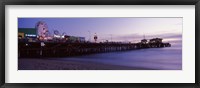 Santa Monica Pier Ferris Wheel, Santa Monica, California Fine Art Print