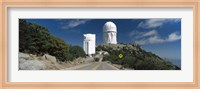 Road leading to observatory, Kitt Peak National Observatory, Arizona, USA Fine Art Print