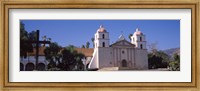 Facade of a mission, Mission Santa Barbara, Santa Barbara, California, USA Fine Art Print
