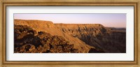 Cliffs at sunset, Fish River Canyon, Namibia Fine Art Print