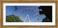 Prater Park Ferris wheel, Vienna, Austria Fine Art Print