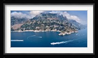 Town at the waterfront, Amalfi Coast, Salerno, Campania, Italy Fine Art Print