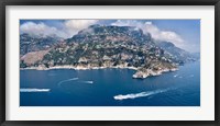 Town at the waterfront, Amalfi Coast, Salerno, Campania, Italy Fine Art Print