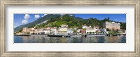 Town at the waterfront, Tremezzo, Lake Como, Como, Lombardy, Italy Fine Art Print