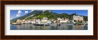 Town at the waterfront, Tremezzo, Lake Como, Como, Lombardy, Italy Fine Art Print