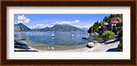 Boats on Lake Como Fine Art Print