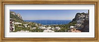 Town at the waterfront, Marina Grande, Capri, Campania, Italy Fine Art Print