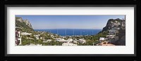 Town at the waterfront, Marina Grande, Capri, Campania, Italy Fine Art Print