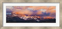 Purple Clouds Over Monte Fitz Roy, Argentina Fine Art Print