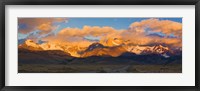Golden Clouds Over Monte Fitz Roy, Argentina Fine Art Print