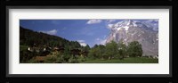 Mt Wetterhorn, Grindelwald, Bernese Oberland, Berne Canton, Switzerland Fine Art Print