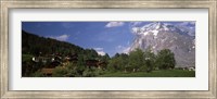 Mt Wetterhorn, Grindelwald, Bernese Oberland, Berne Canton, Switzerland Fine Art Print