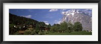Mt Wetterhorn, Grindelwald, Bernese Oberland, Berne Canton, Switzerland Fine Art Print