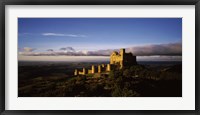 Castle on a hill, Loarre Castle, Huesca, Aragon, Spain Fine Art Print