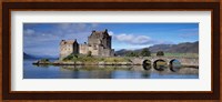 Castle on an island, Eilean Donan, Loch Duich, Dornie, Highlands Region, Scotland Fine Art Print