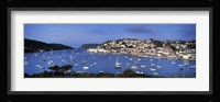 Town on an island, Salcombe, South Hams, Devon, England Fine Art Print