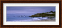 Beach at dusk, Cayucos State Beach, Cayucos, San Luis Obispo, California, USA Fine Art Print